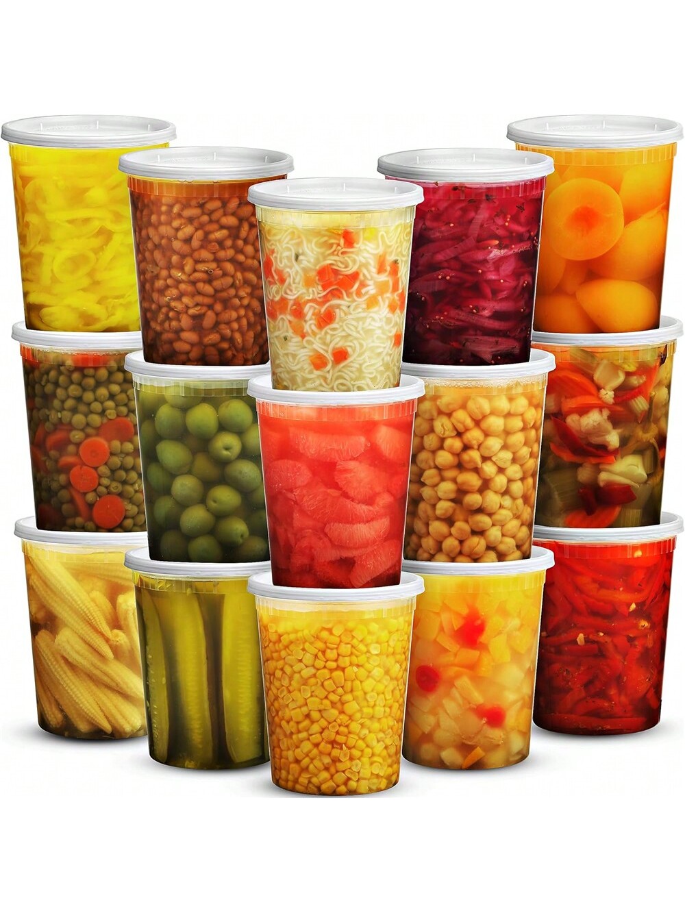 حاويات لذيذة بلاستيكية مع أغطي - مراجعة Meal Prep Soup وسعره